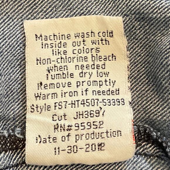 Freestyle Revolution Girls Lightweight Jean Jacket Size XL - Picture 10 of 10